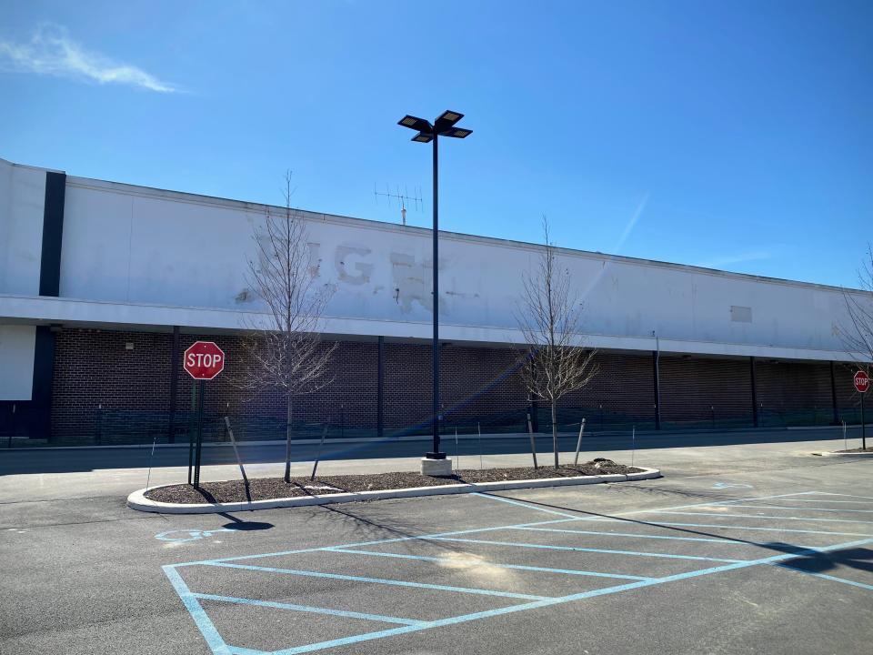 The former Kmart at The Grove at Newark on Thursday, March 16, 2023.