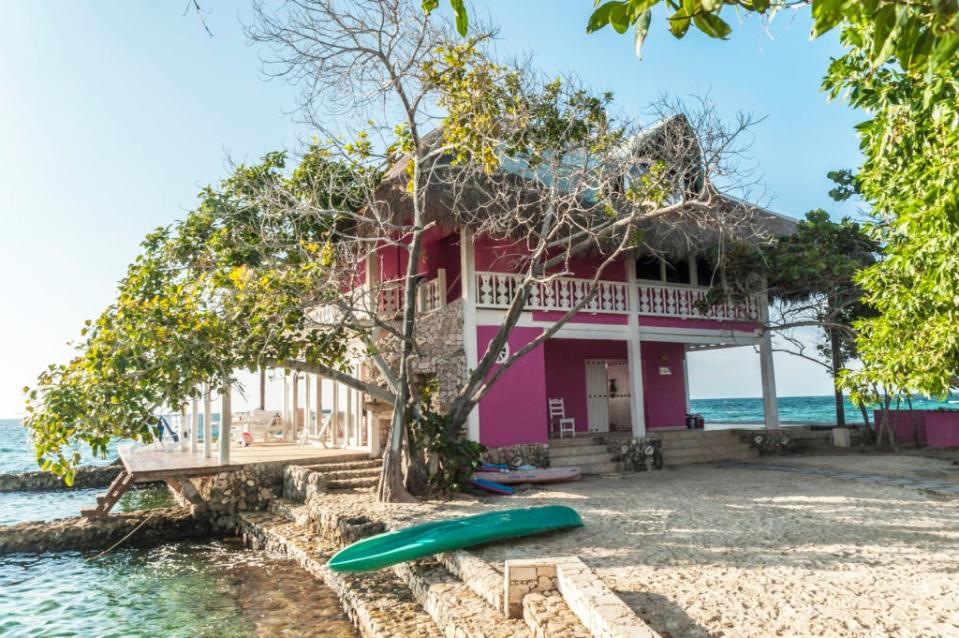 In the Islas del Rosario, you can escape to a personal tropical paradise and still have enough money to afford your flight home—although who’s going home?