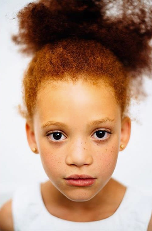 Stunning photos of mixed-race redheads