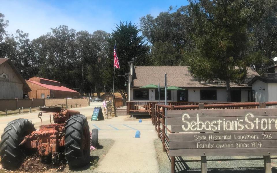 Sebastian’s General Store in Old San Simeon Village, pictured on June 16, 2023, is open after four years of renovations. Kathe Tanner/ktanner@thetribunenews.com