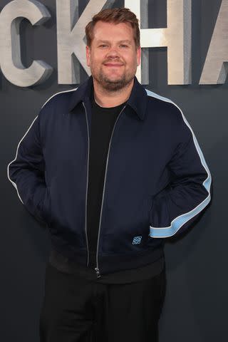 <p>Mike Marsland/WireImage</p> James Corden is pictured attending the Netflix 'Beckham' UK Premiere at The Curzon Mayfair on October 03, 2023.