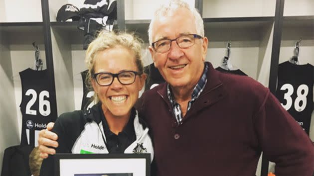 Kate and Mike Sheahan. Image: Twitter