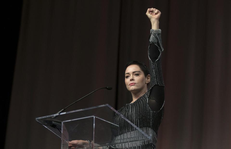 <p>When the actress-turned-activist spoke out against her sexual abuser, studio head Harvey Weinstein, several women were empowered to share their similar stories — ushering in the era of #MeToo and #TimesUp.</p>