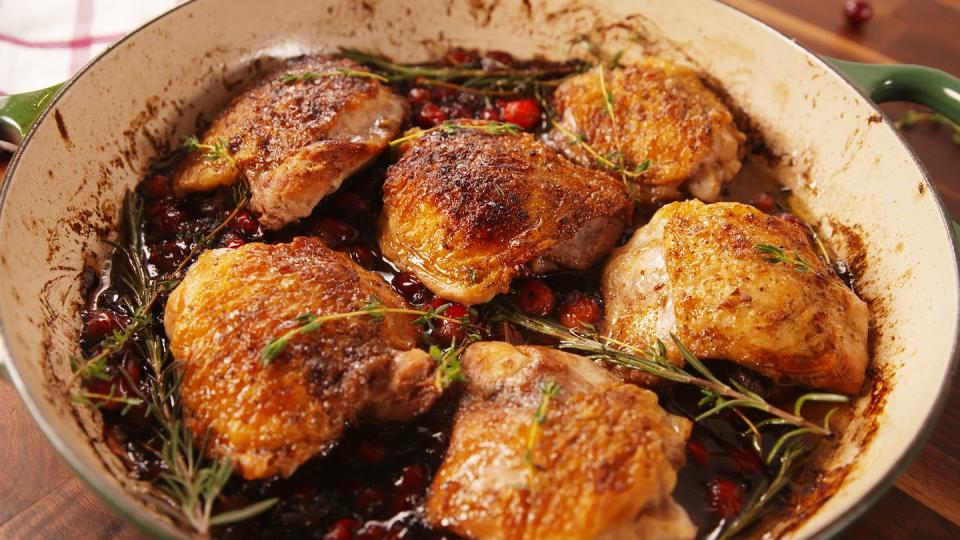 Cranberry Balsamic Chicken