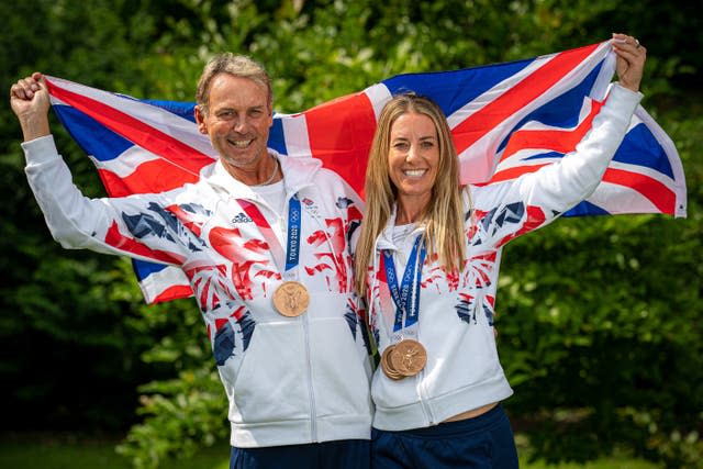 Charlotte Dujardin and Carl Hester Photocall – Gloucester