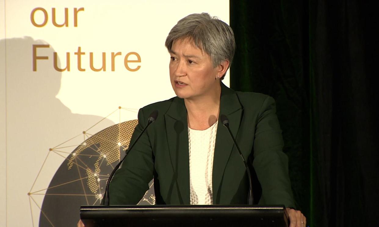 <span>Australia's foreign affairs minister, Penny Wong.</span><span>Photograph: Australian National University</span>