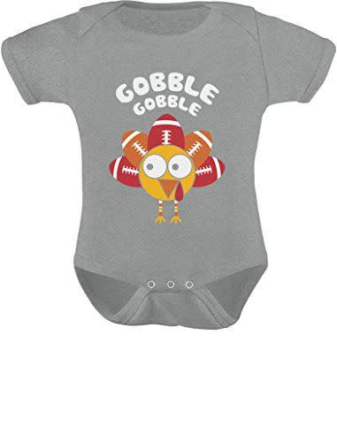 Gobble Baby Boy Thanksgiving Outfit