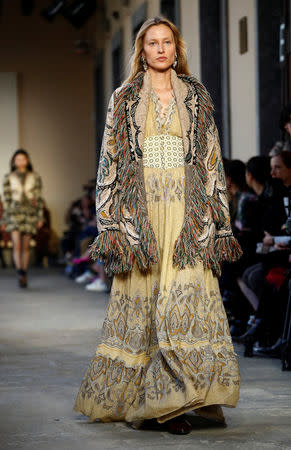 Etro goes 'Aristo-Indie' at Milan Fashion Week show