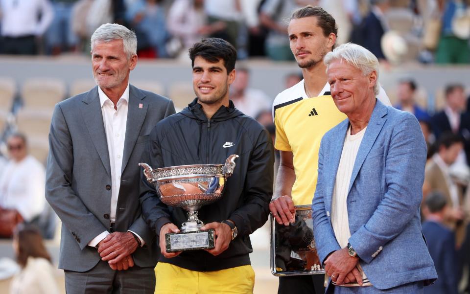 New king of clay emerges as Carlos Alcaraz beats Alexander Zverev to win French Open