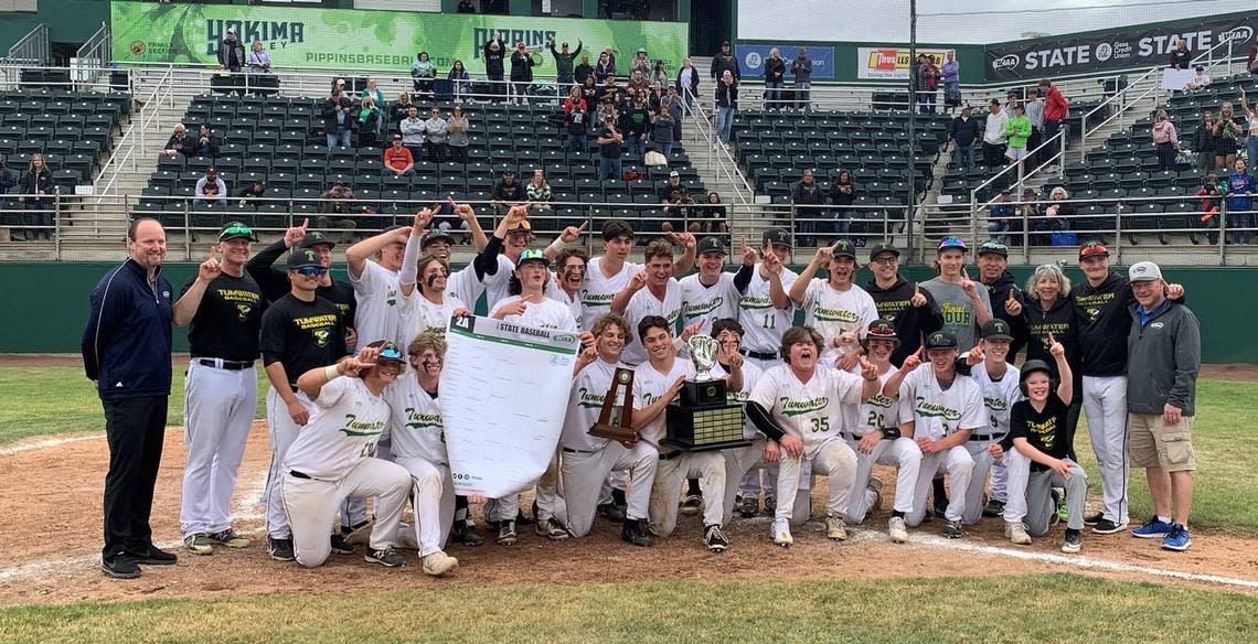 The Tumwater High School Baseball team won the school’s first state 2A championship on Saturday in Yakima.