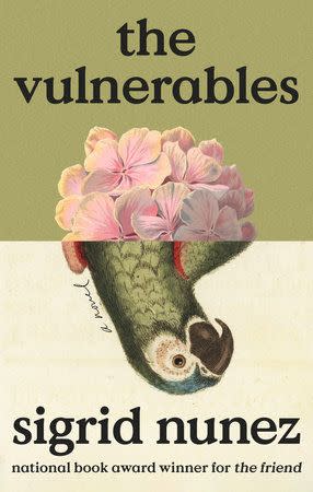 <p><a href="https://www.penguinrandomhouse.com/books/736909/the-vulnerables-by-sigrid-nunez/" rel="nofollow noopener" target="_blank" data-ylk="slk:Shop Now;elm:context_link;itc:0;sec:content-canvas" class="link ">Shop Now</a></p><p><i>The Vulnerables</i> by Sigrid Nunez</p><p>penguinrandomhouse.com</p><p>$28.00</p>