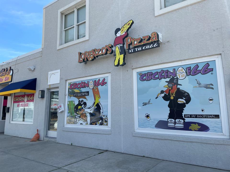 Lorenzo's Pizza at the CHEGG, which is under construction, is expected to open in June. The takeout-only restaurant will serve nearly two dozen varieties of pizza.