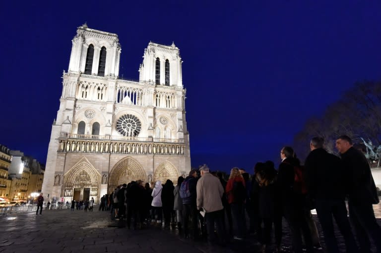 Notre Dame cathedral, in Paris