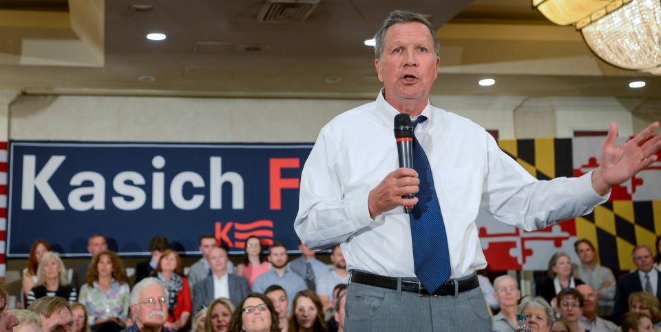 Ohio Gov. John Kasich may have sounded moderate during the 2016 GOP primary, but his&nbsp;record&nbsp;suggests otherwise. (Photo: Bryan Woolston/Reuters)