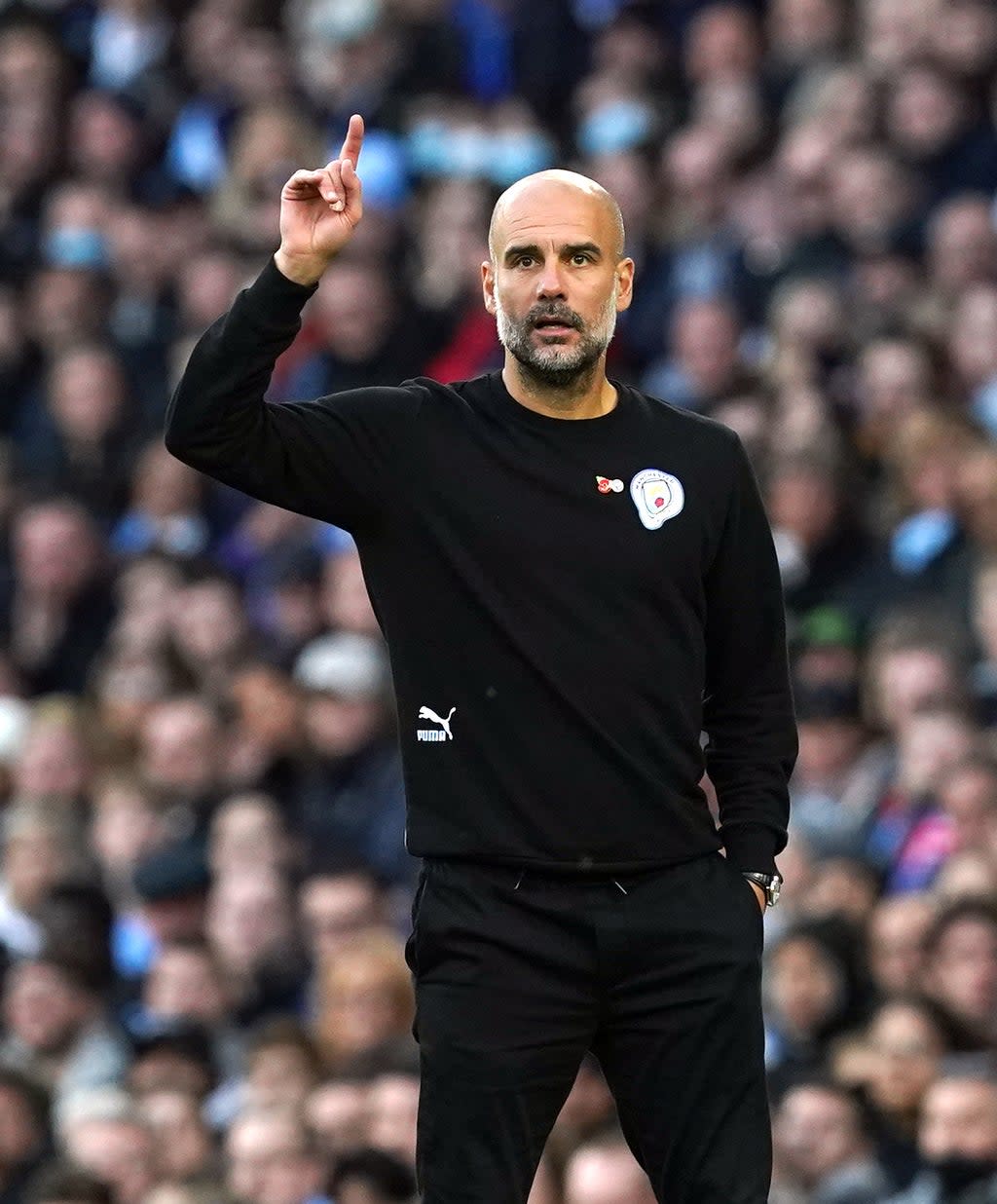 Manchester City manager Pep Guardiola does not think he could ever work for another English club (Martin Rickett/PA) (PA Wire)