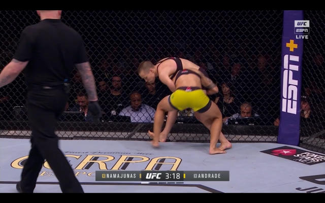 Out UFC fighter Jessica Andrade wins title with body slam KO you've gotta  see - Outsports