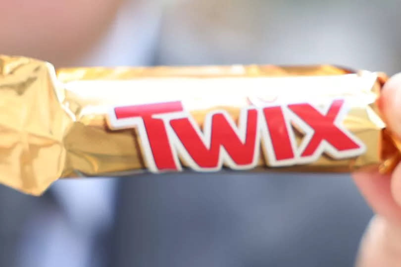 A Twix bar