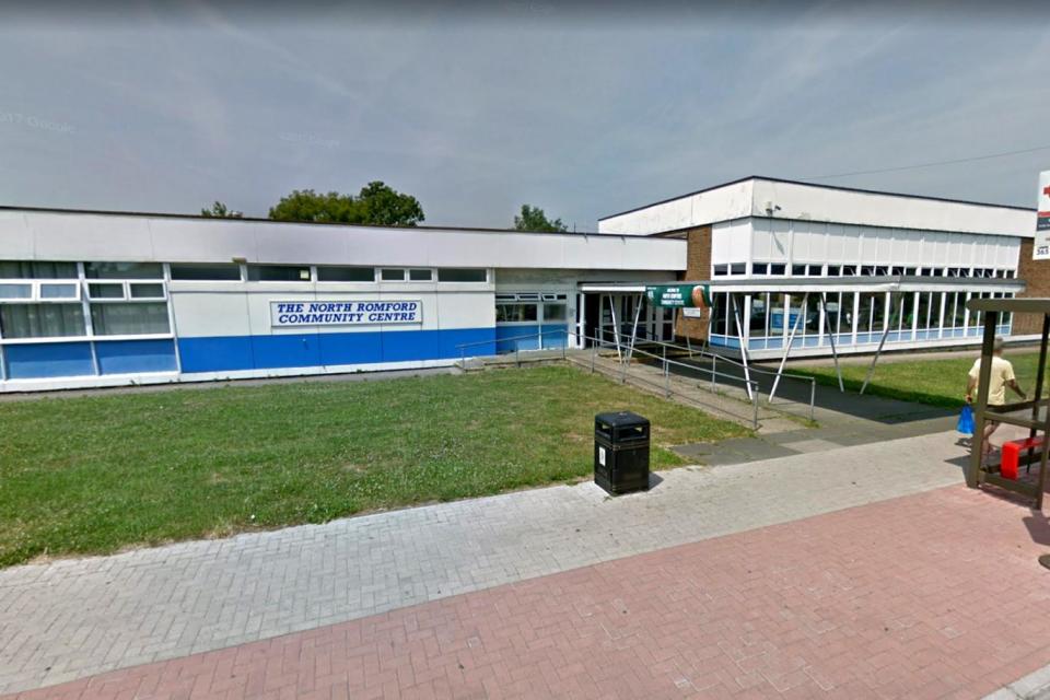 Violence broke out following a party at North Romford Community Centre (Google Street View)