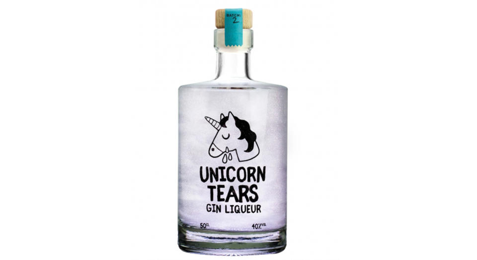 <p><a rel="nofollow noopener" href="https://www.harveynichols.com/brand/unicorn-tears/2070802-unicorn-tears-gin-liqueur/p2640446/" target="_blank" data-ylk="slk:Harvey Nichols, £42.50;elm:context_link;itc:0;sec:content-canvas" class="link "><em>Harvey Nichols, £42.50</em></a> </p>