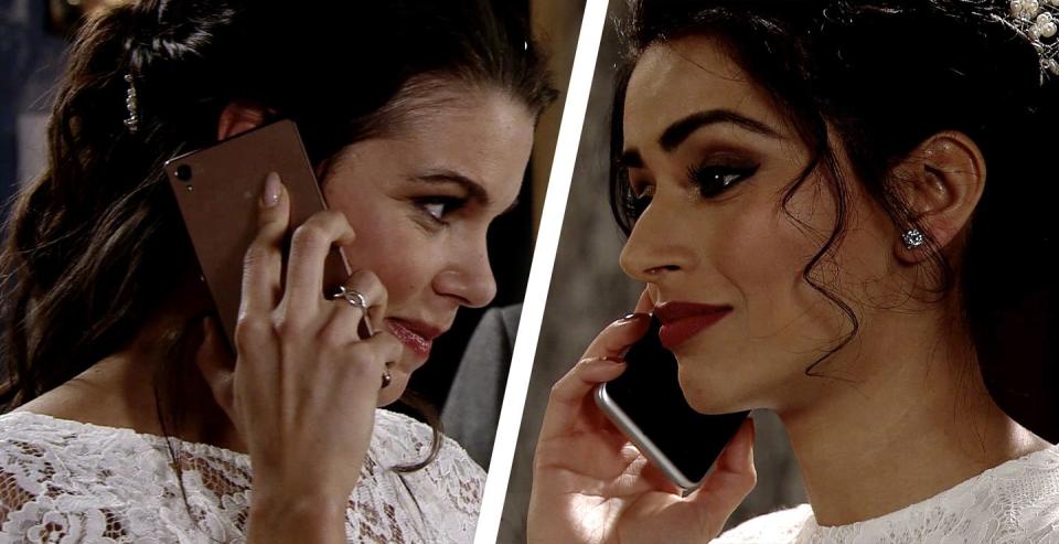 Monday, March 18: Kate and Rana continue to talk on the phone