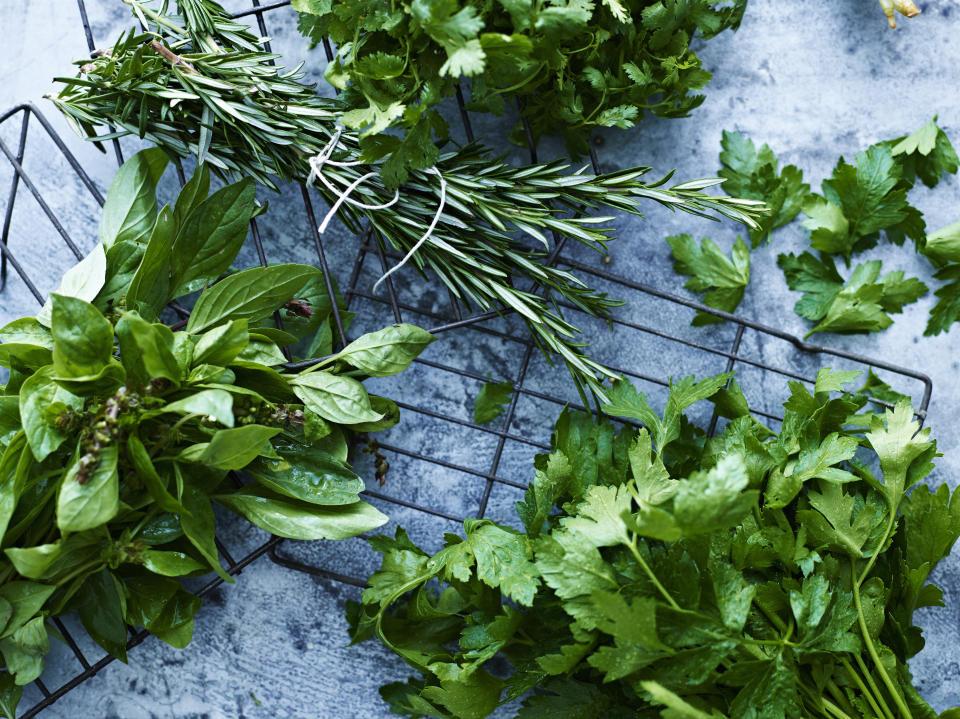 Les herbes fraîches