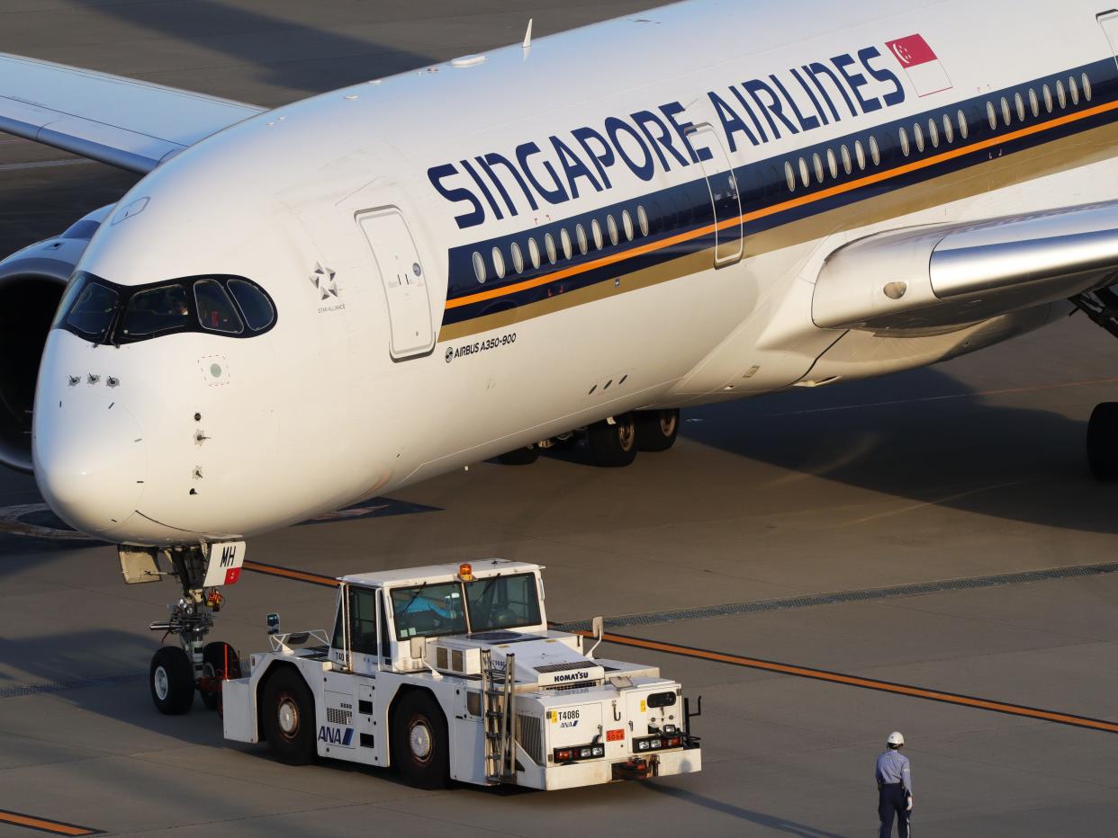 Singapore Airlines A350-900.
