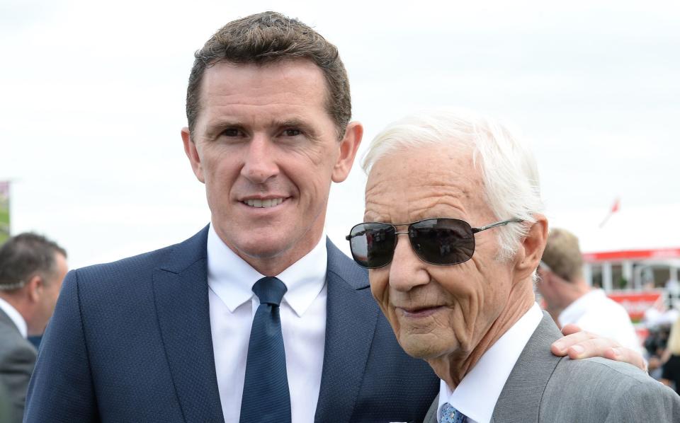 AP McCoy and Lester Piggott together in 2016. - PA