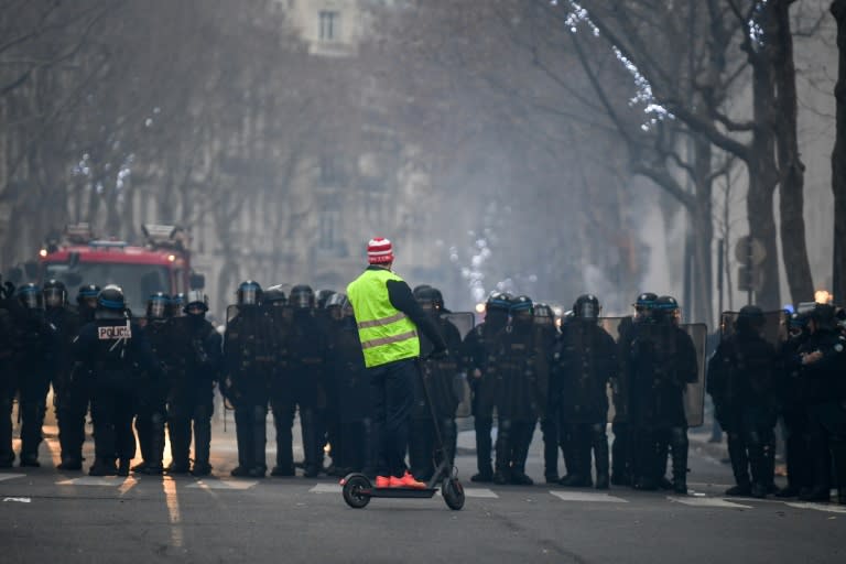 The protests have caused the biggest political crisis of Macron's 20-month presidency