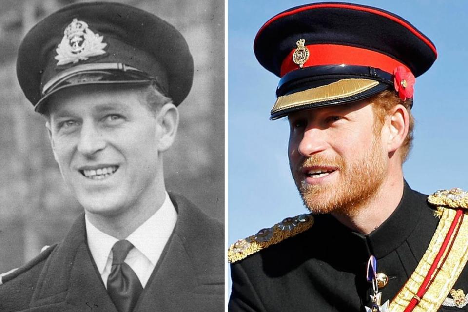 It was first noticed when Prince Harry was spotted wearing military uniform (PA/Getty)