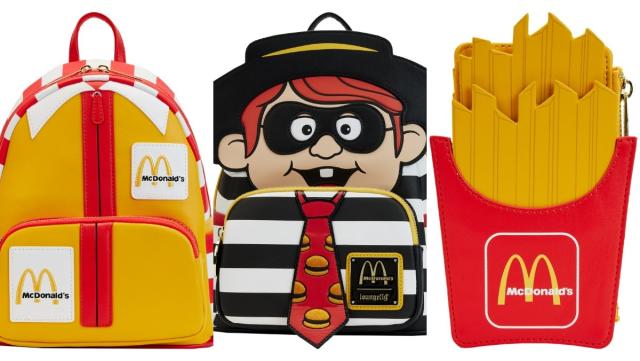 Loungefly McDonald’s Fries Figure Crossbody Bag