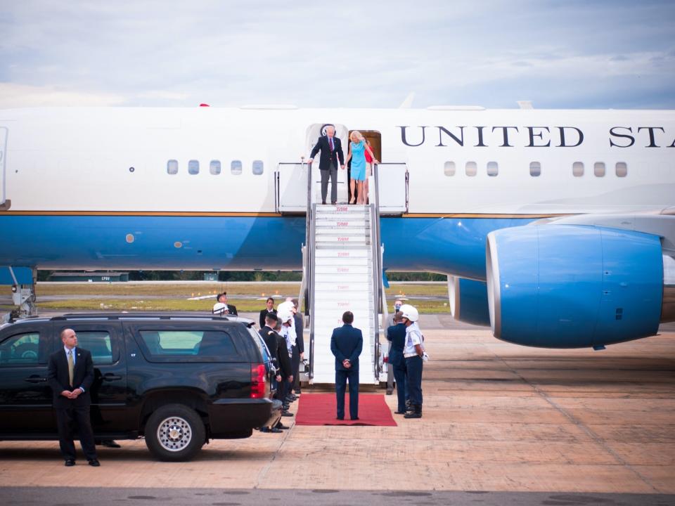 Joe Biden Air Force Two