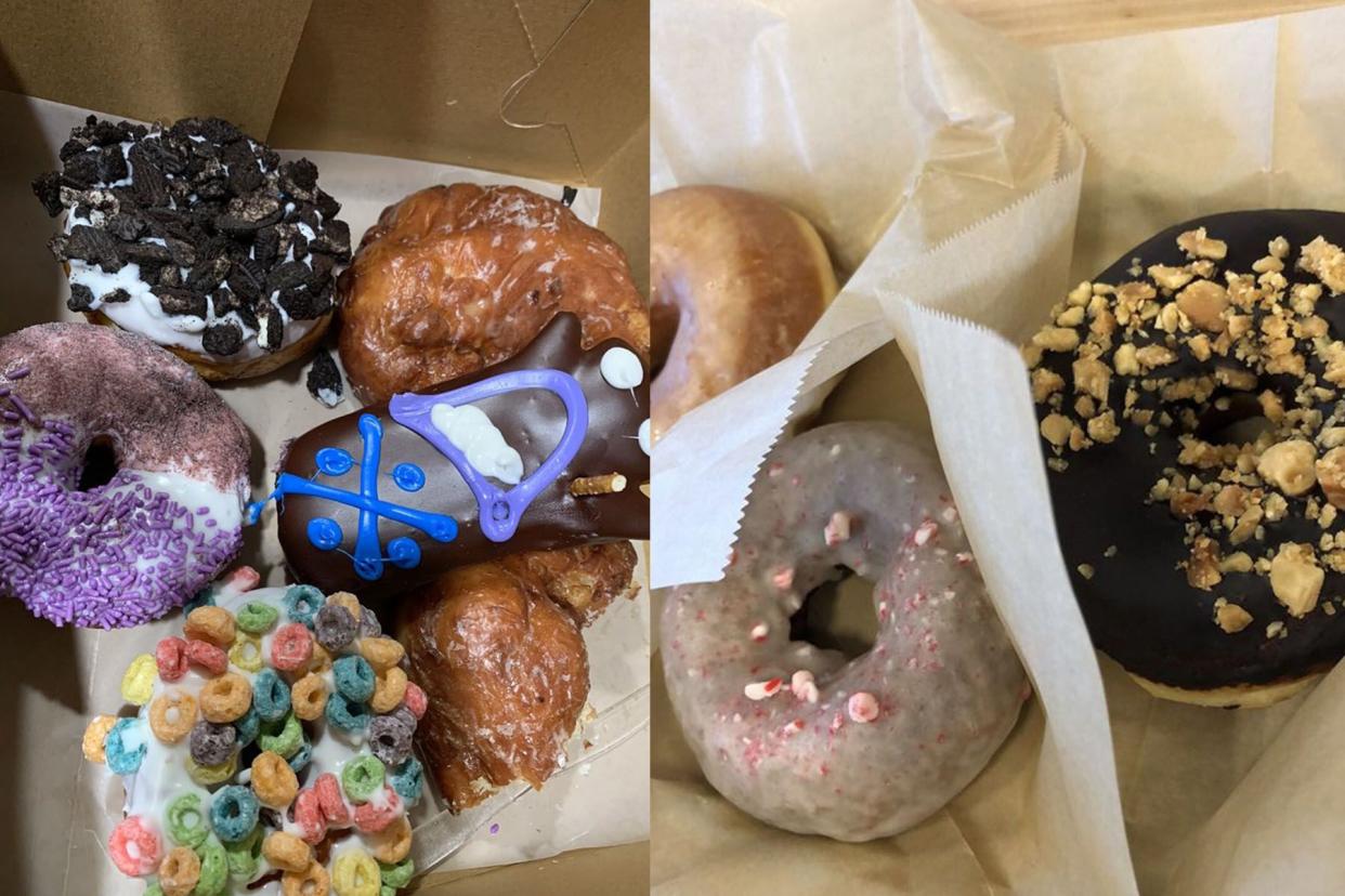 Voodoo and Blue Star doughnuts