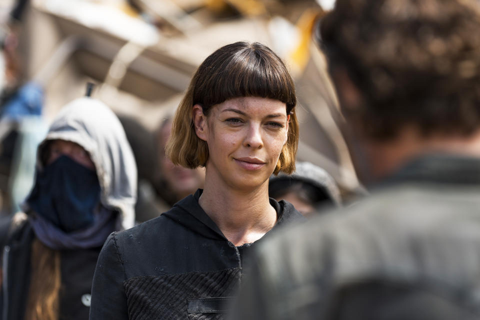 Pollyanna McIntosh as Jadis in AMC’s ‘<i>The Walking Dead’</i> (Photo: Gene Page/AMC)