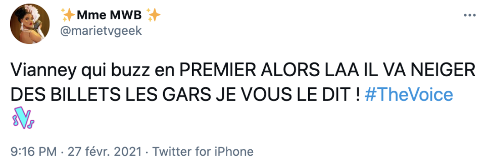 Les internautes amusés par le changement de comportement de Vianney.