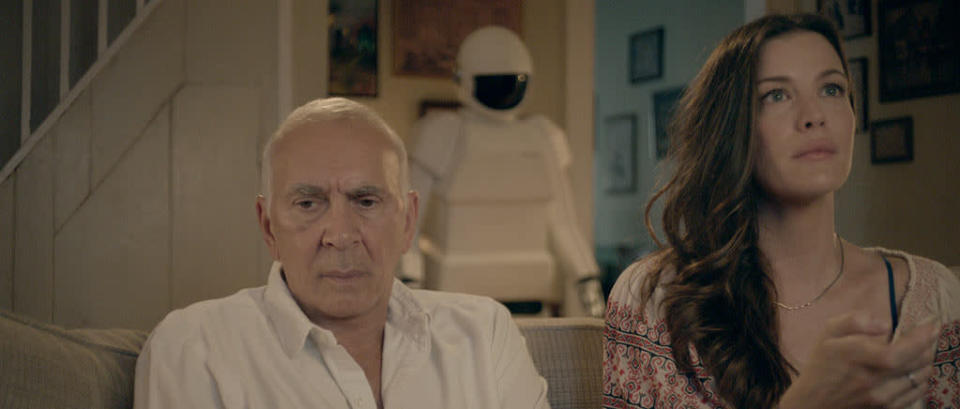 Frank Langella and Liv Tyler in Samuel Goldwyn Films' "Robot & Frank' - 2012