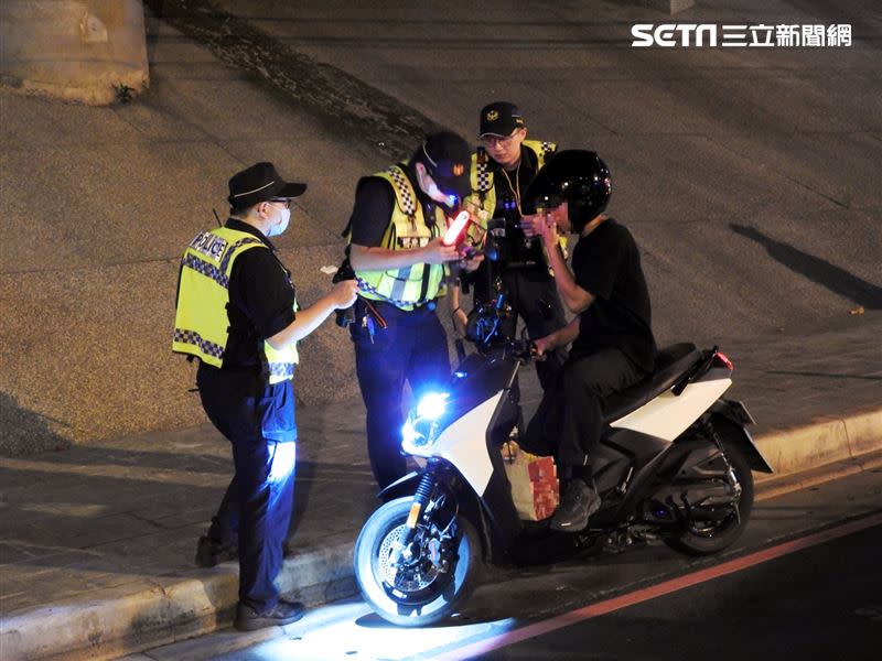 三重警實施交通大執法。（圖／翻攝畫面）