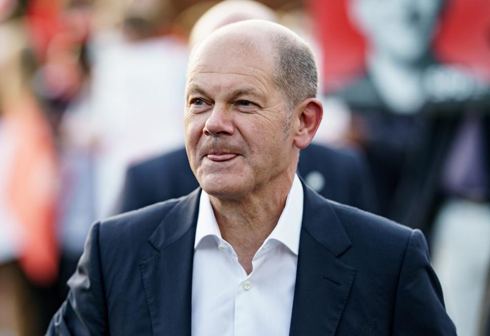 Olaf Scholz (SPD), Bundeskanzler. 