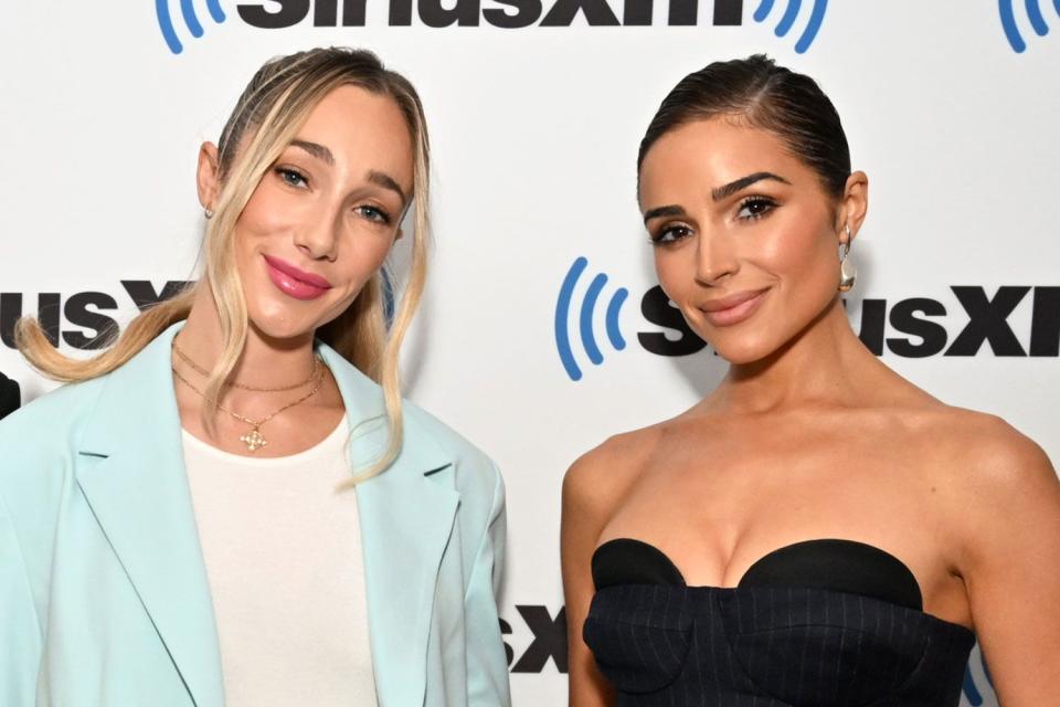 <p>Slaven Vlasic/Getty</p> Aurora Culpo (left) and her sister Olivia Culpo got into a spat over a stolen bikini on Sunday.