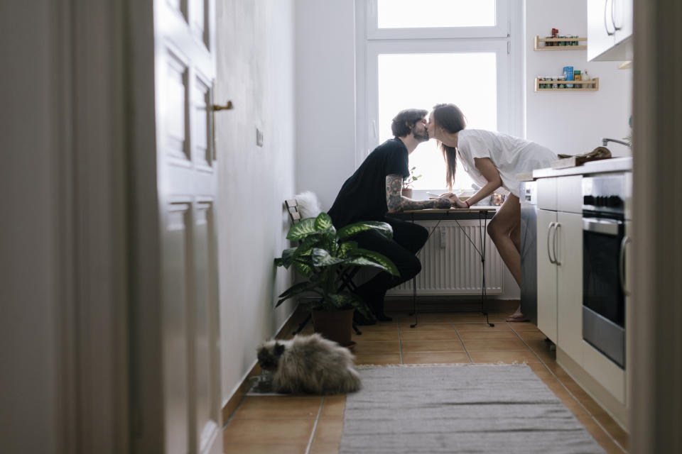 Locking lips has several health benefits. (Getty Images)