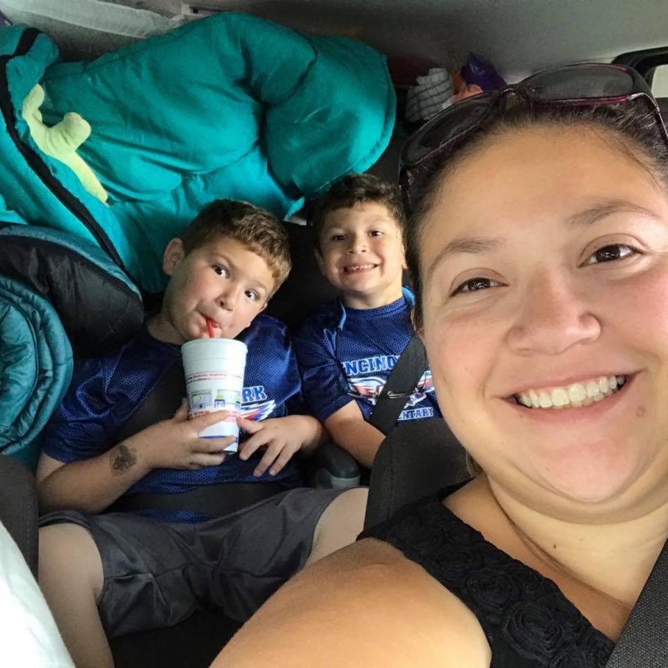 "Camping with my Cub Scouts." --&nbsp;<i>Amanda Masters</i>