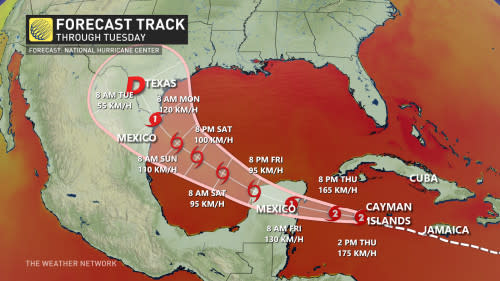 Hurricane Beryl Track July 4 2024