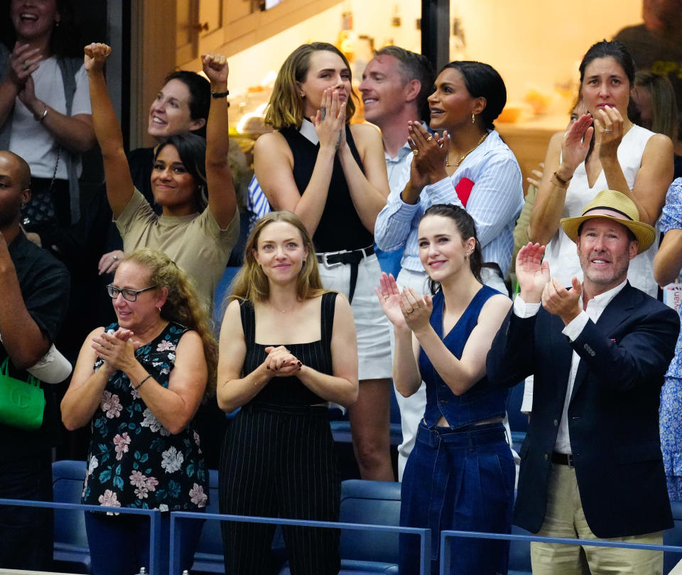 Celebs in the stands