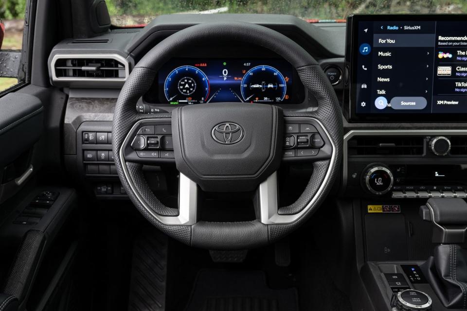 2024 toyota tacoma interior