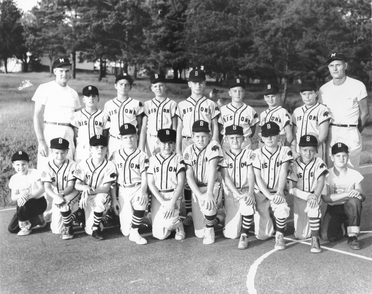 The Buffalo Bisons Little League team, date unknown