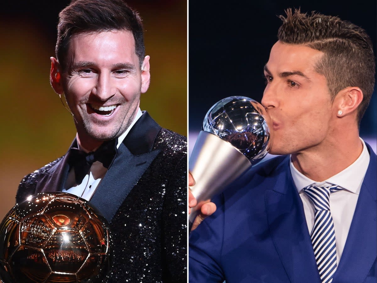 Lionel Messi and Cristiano Ronaldo have made a habit of winning the biggest prizes (Getty Images)