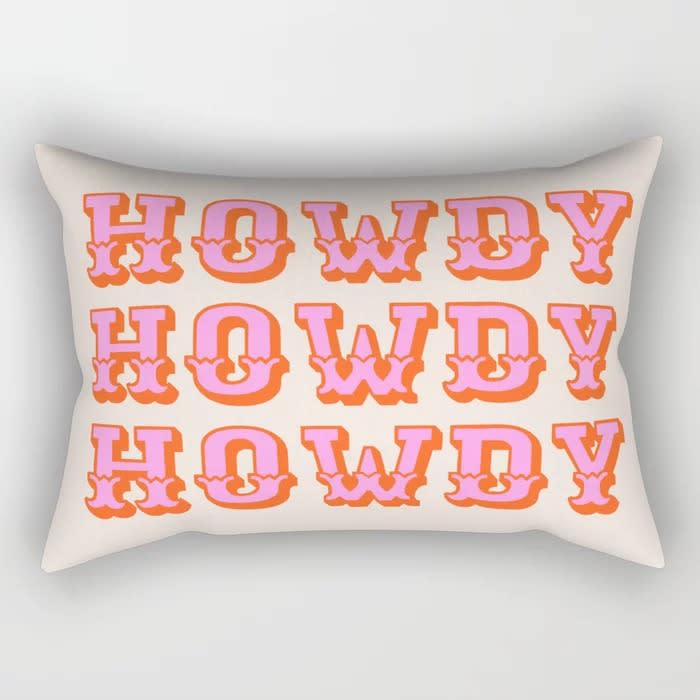 Howdy Pillow
