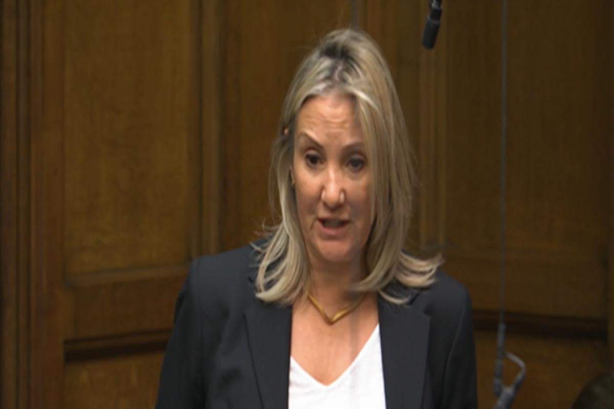 Caroline Dinenage, MP for Gosport spoke out about the issues <i>(Image: Supplied)</i>