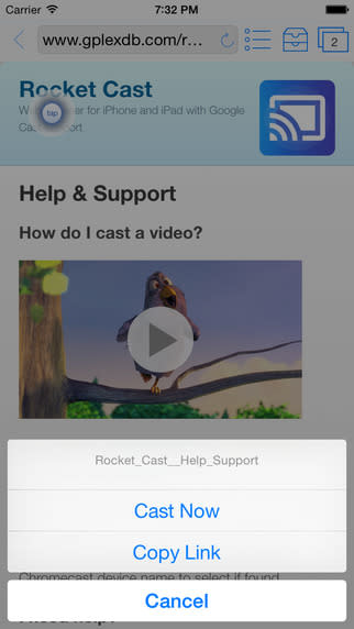 Rocket Video Cast