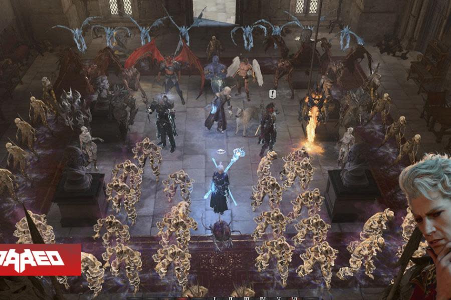 Jugador de Baldurs Gate 3 muestra orgulloso su ejército de casi 90 minions llenando todo la pantalla del monitor, se tomo “el Modo Honor demasiado en serio”