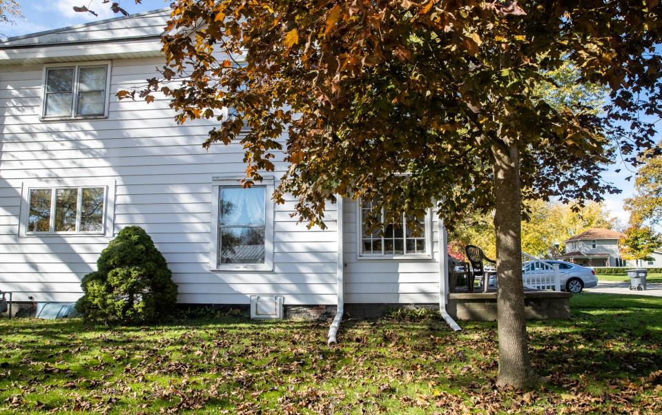 The former home of Wagoner's family, located in Union City, Indiana, on Wednesday, Nov. 3, 2021.